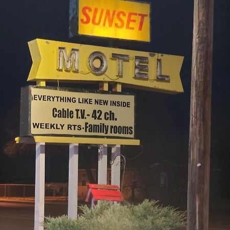Sunset Motel Santa Rosa, Nm 외부 사진